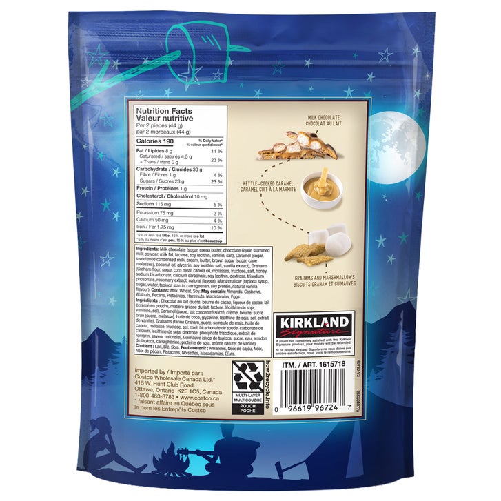 Kirkland Signature Caramel S'mores Clusters, 748 g