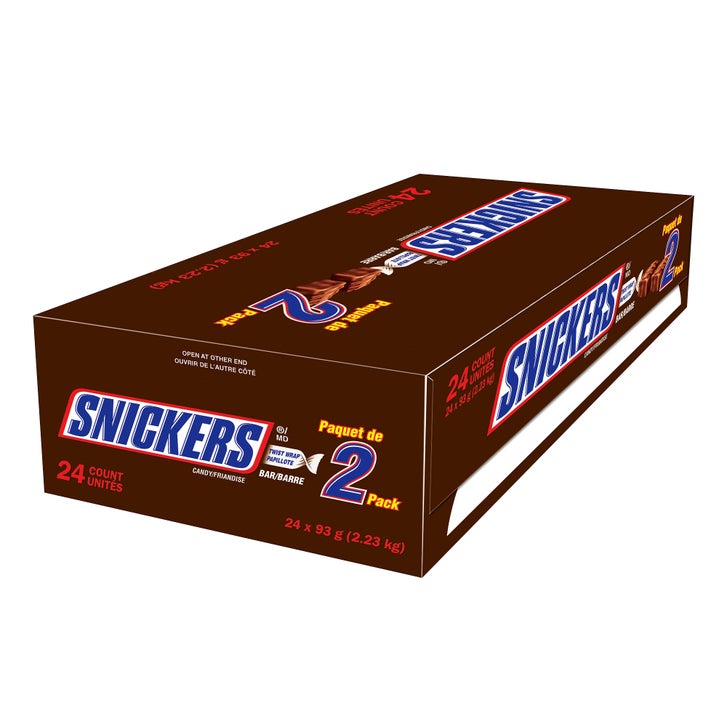 Snickers King Size Chocolate Bars, 24-count