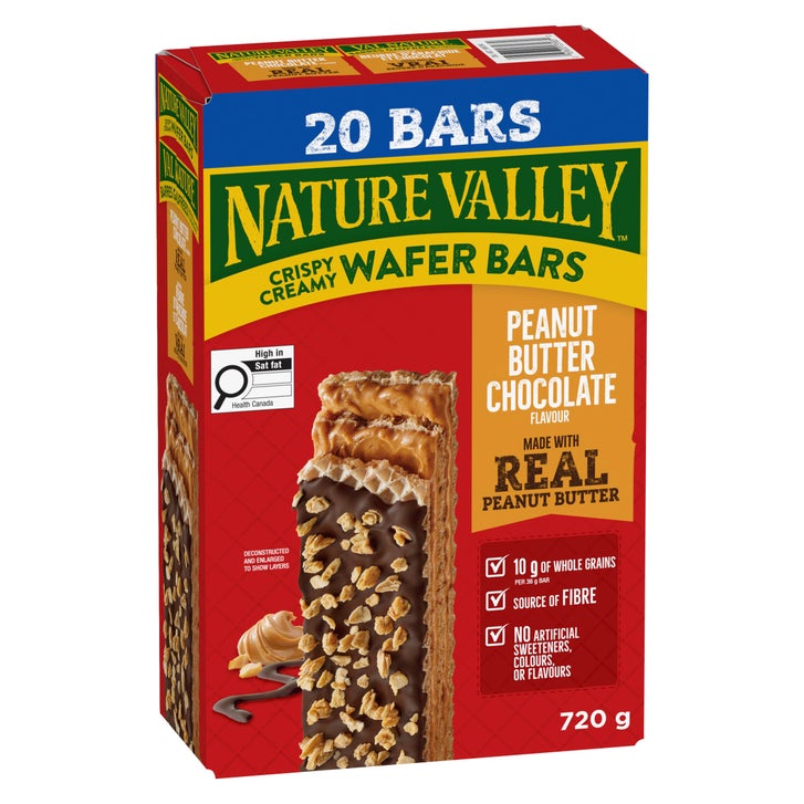 Nature Valley Peanut Butter Chocolate Wafer Bars, 20 × 36 g