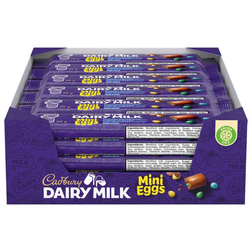Cadbury Mini Eggs Candies, 24 × 38 g