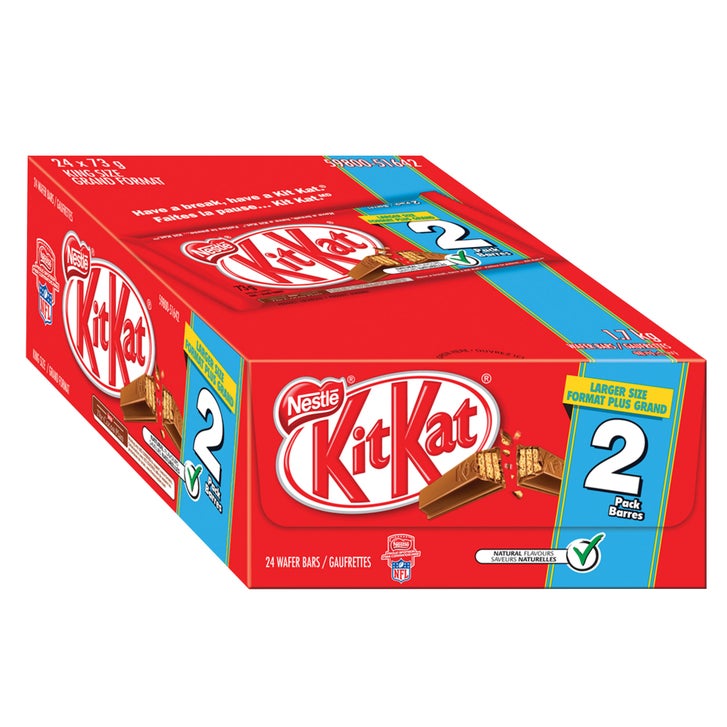 Kit Kat King Size Chocolate Wafer Bars, 24-count