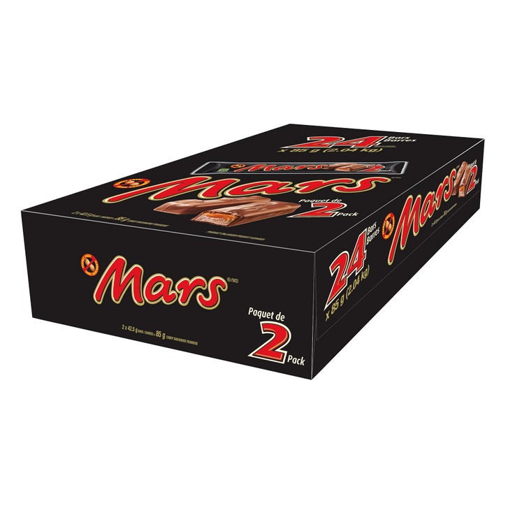 Mars King Size Caramel Chocolate Bars, 24-count