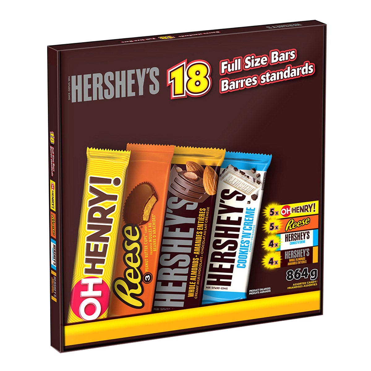 Hershey's Assorted Candy, 864 g