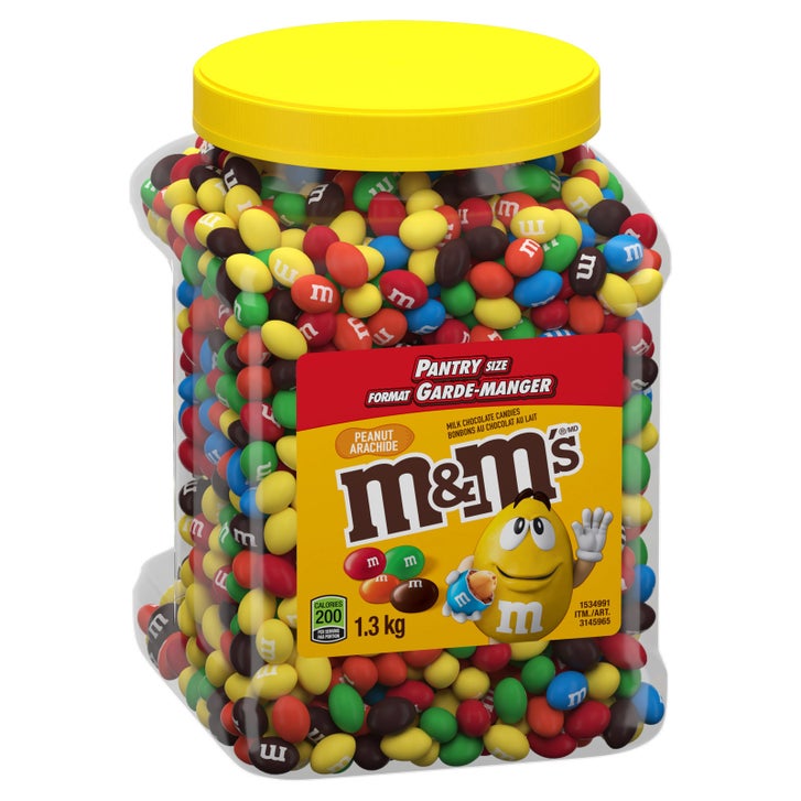 M&M's Peanut Chocolate Candy, 1.3 kg