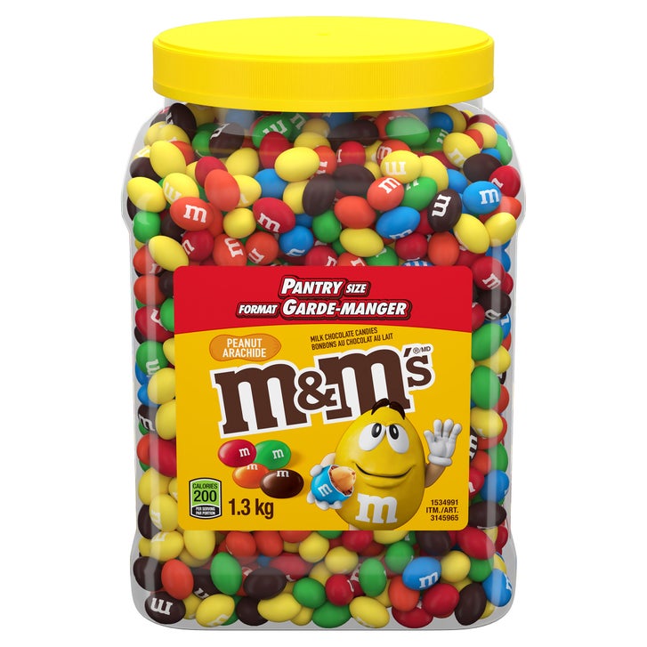 M&M's Peanut Chocolate Candy, 1.3 kg