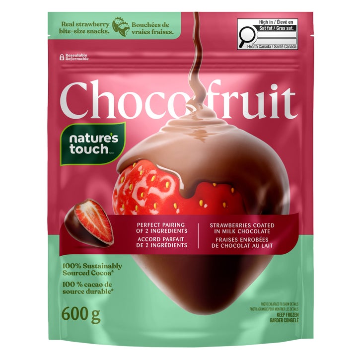 Nature's Touch ChocoFruit Milk Chocolate Covered Strawberry, 600 g