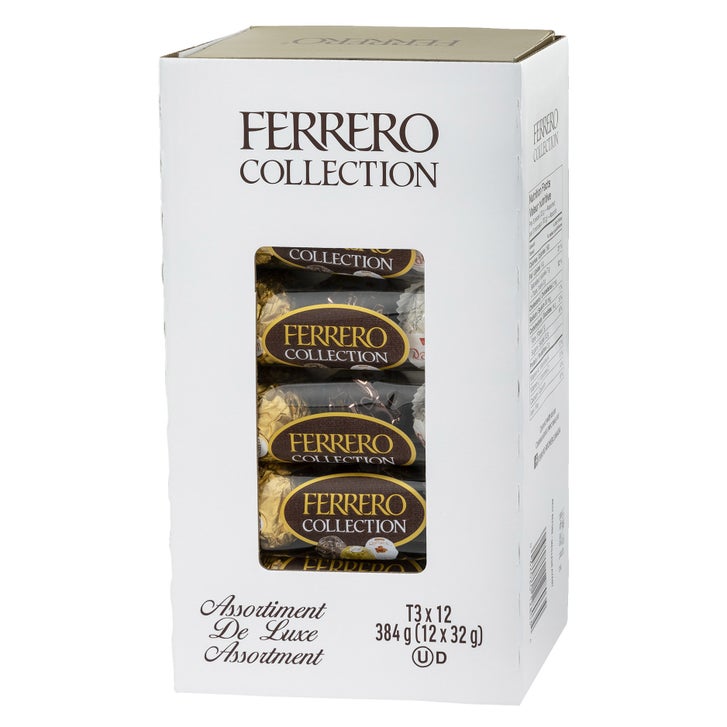 Ferrero Collection Fine Assorted Chocolate and Coconut Confections, 12 × 32 g