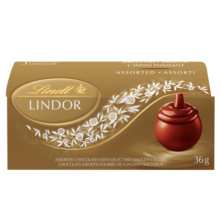 Lindor 3 Pack Assorted, 12×36 g