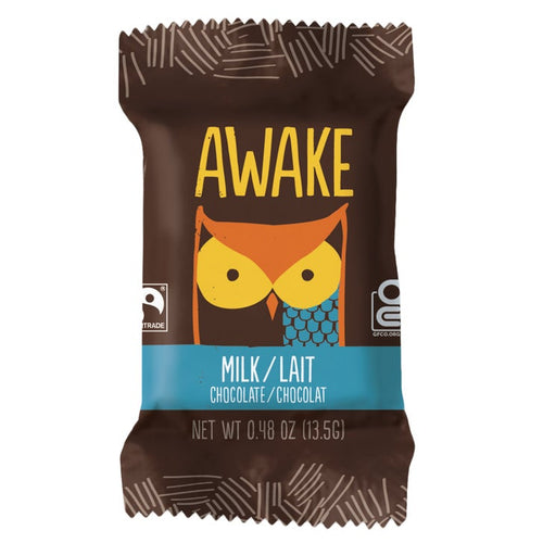 Awake Milk Chocolate Single Bites, 50 × 13.5 g