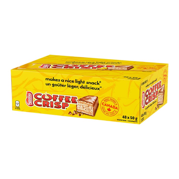 Coffee Crisp, Original, 48 × 50 g (1.76 oz)