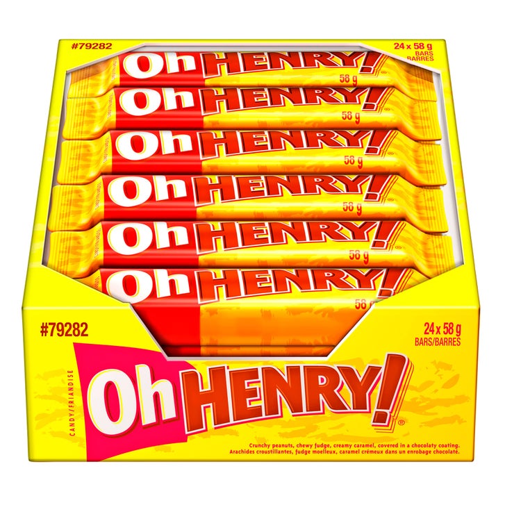 Oh Henry! Candy Bars, 24 × 58 g