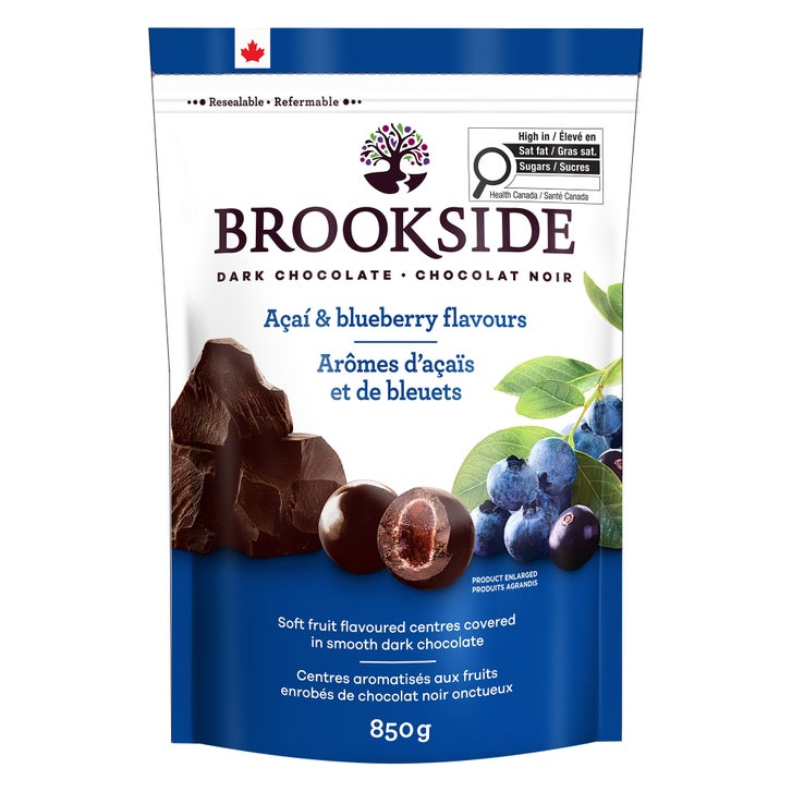 Brookside Dark Chocolate Açai & Blueberry Flavours, 850 g