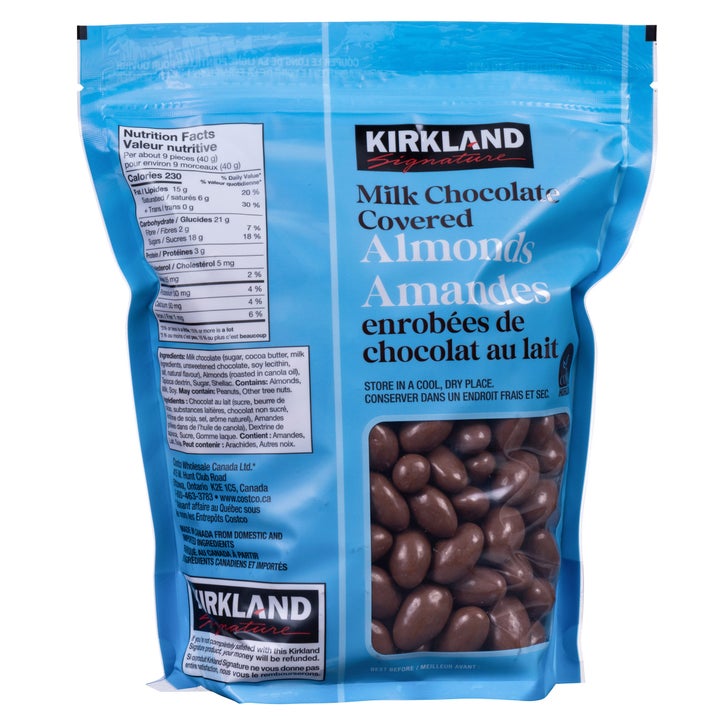 Kirkland Signature Chocolate Covered Almonds, 1.5 kg