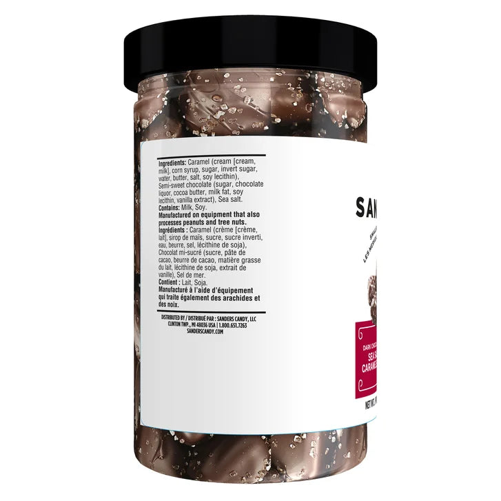 Sanders Dark Chocolate Sea Salt Caramels, 1.02 kg